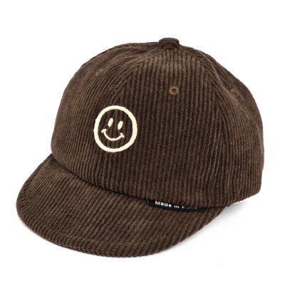 Casquettes Enfant - Gårda Smile Corduroy Cap (brun)