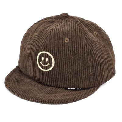 Casquettes Enfant - Gårda Smile Corduroy Cap (brun)