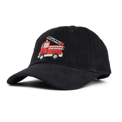 Casquettes Enfant - Gårda Fire truck Cap (noir)