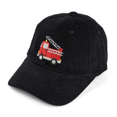 Casquettes Enfant - Gårda Fire truck Cap (noir)