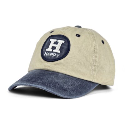 Casquettes Enfant - Gårda Happy Cap (beige/bleu)