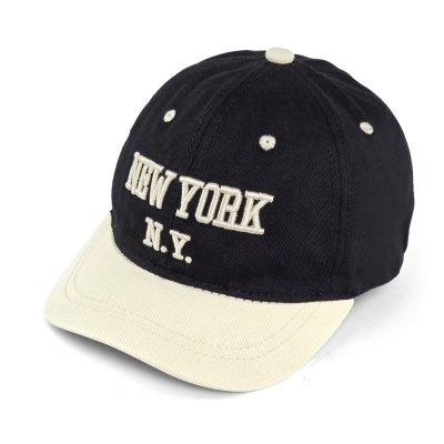 Casquettes Enfant - Gårda New York Baseball Cap (noir/crème)
