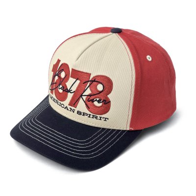 Casquette - Black River 1878 Trucker (crème/rouge/marine)