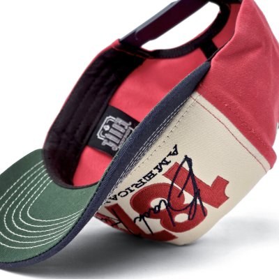 Casquette - Black River 1878 Trucker (crème/rouge/marine)