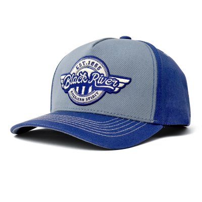 Casquette - Black River Voyager Trucker (bleu)