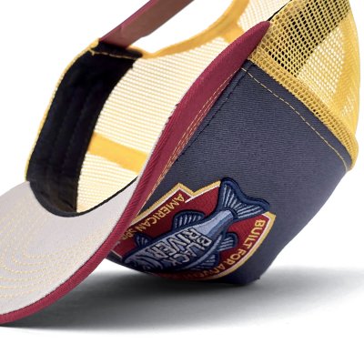 Casquette - Black River Adventure Trucker (bleu/beige/rouge)