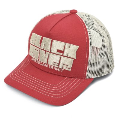 Casquette - Black River Bold Logo Trucker (rouge/crème)