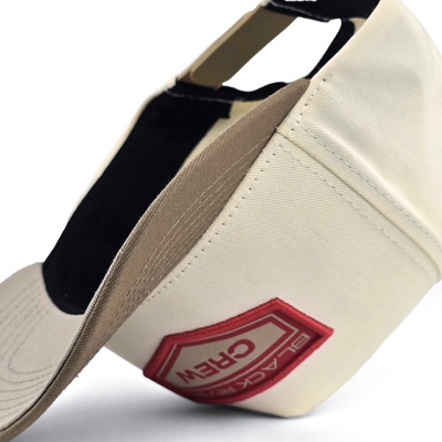 Casquette - Black River Crew Cotton Snapback (blanc cassé/kaki)