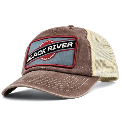 Casquette - Black River Dayton Washed Trucker (marron)