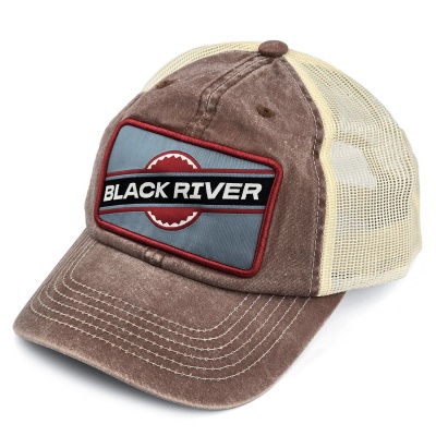 Casquette - Black River Dayton Washed Trucker (marron)