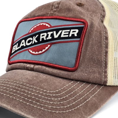 Casquette - Black River Dayton Washed Trucker (marron)