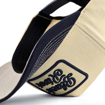 Casquette - Black River Denver Cotton Snapback (crème/marine)