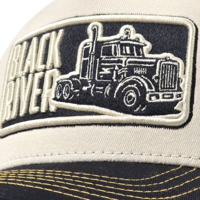 Casquette - Black River Hauler Trucker (crème/beige/noir)