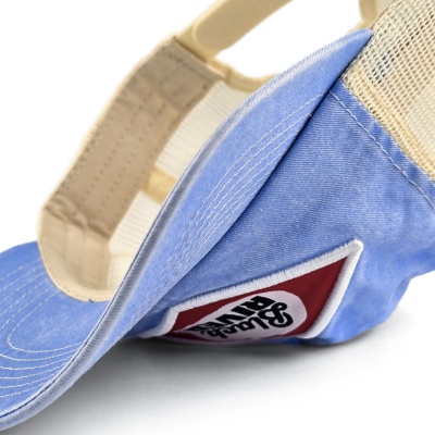 Casquette - Black River Memphis Washed Trucker (bleu clair/crème)