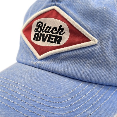Casquette - Black River Memphis Washed Trucker (bleu clair/crème)