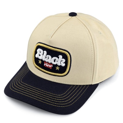 Casquette - Black River Reno Cotton Snapback (crème/marine)