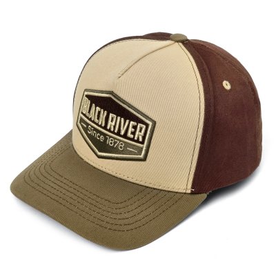Casquette - Black River Timber Trucker (beige/vert)