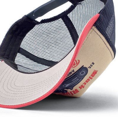 Casquette - Black River Tradition Of Speed Trucker (beige/marine/rouge)