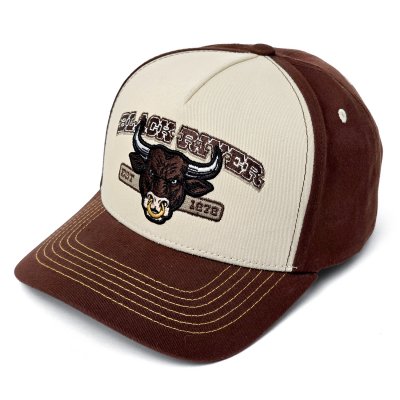 Casquette - Black River Cow Trucker (crème/brun)