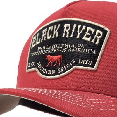 Casquette - Black River Foundry Trucker (rouge)