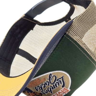 Casquette - Black River Fox Trucker (vert/beige/bleu)