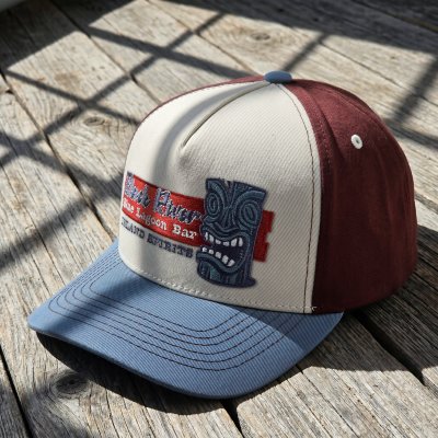 Casquette - Black River Lagoon Bar Trucker (blanc cassé/bleu)