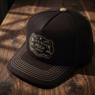 Casquette - Black River Midnight Trucker (noir)