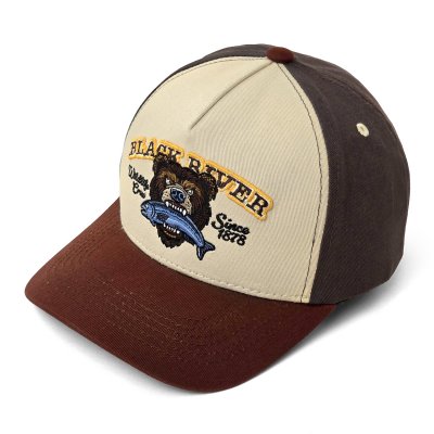 Casquette - Black River Wildlife Crew Trucker (beige/vert/marron)