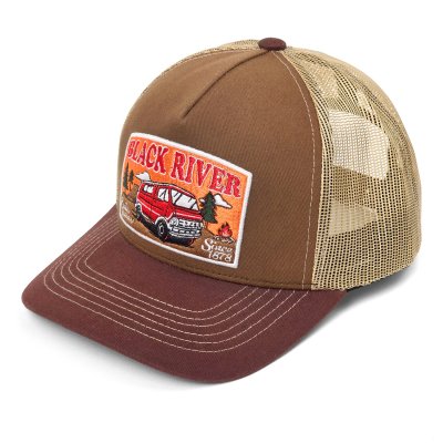 Casquette - Black River Camper Trucker (marron)