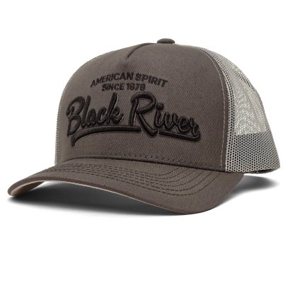 Casquette - Black River Classic Trucker (gris)