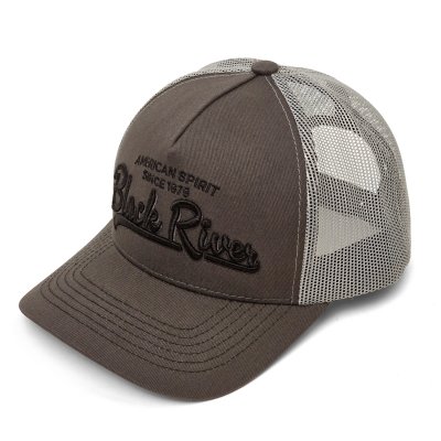 Casquette - Black River Classic Trucker (gris)