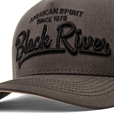 Casquette - Black River Classic Trucker (gris)