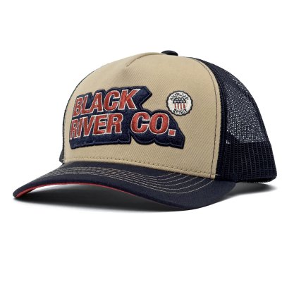 Casquette - Black River Heritage Trucker (beige/marine)