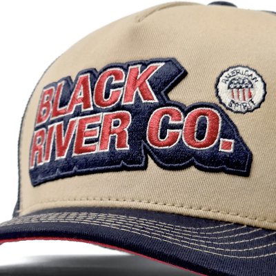 Casquette - Black River Heritage Trucker (beige/marine)