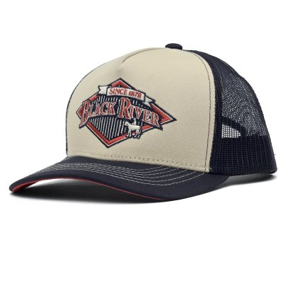 Casquette - Black River Legacy Trucker (crème/marine)