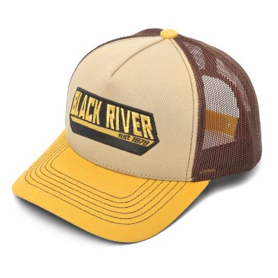 Casquette - Black River Summit Trucker (beige/marron/jaune)
