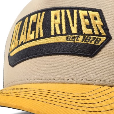 Casquette - Black River Summit Trucker (beige/marron/jaune)