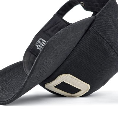 Casquette - Gårda Letter Cap 'O' (noir/blanc)