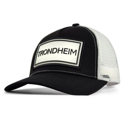 Casquette - Gårda Trucker Trondheim (noir/blanc)