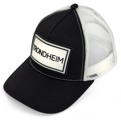 Casquette - Gårda Trucker Trondheim (noir/blanc)