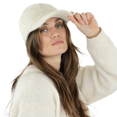 Casquette - Gårda Audenarde Angora Cap (blanc)