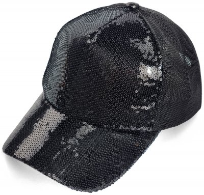Casquette - Gårda Sequin Trucker (noir)