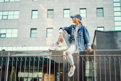 Casquette - Gårda Denim Baseball Cap (bleu)