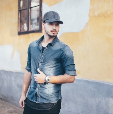 Casquette - Gårda Denim Baseball Cap (bleu)