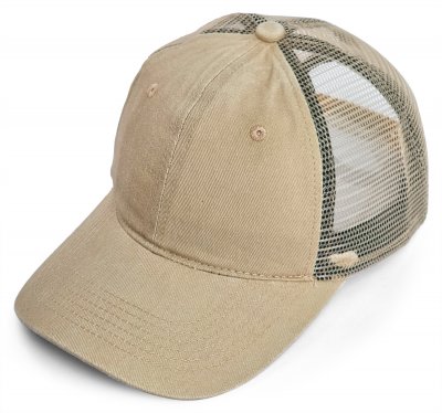 Casquettes - Gårda Finley Washed Trucker (beige)