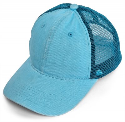 Casquettes - Gårda Finley Washed Trucker (turquoise)