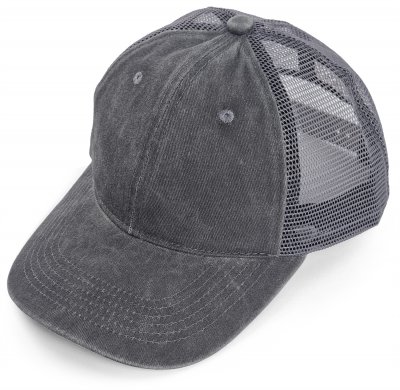 Casquettes - Gårda Finley Washed Trucker (gris)