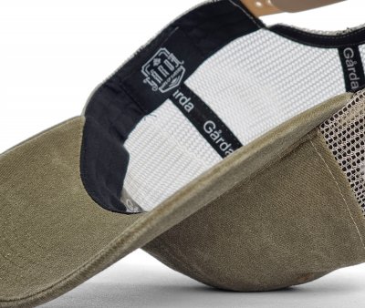 Casquettes - Gårda Finley Washed Trucker (vert)