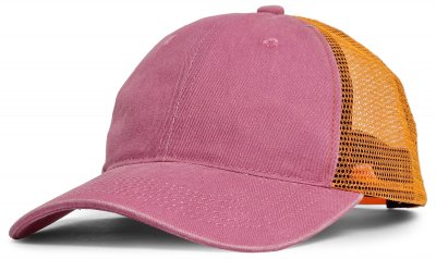 Casquettes - Gårda Finley Washed Trucker (rose/orange)