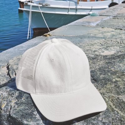 Casquettes - Gårda Finley Washed Trucker (blanc)